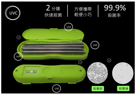 UVC-表面殺菌盒(可消毒口罩表面細菌)